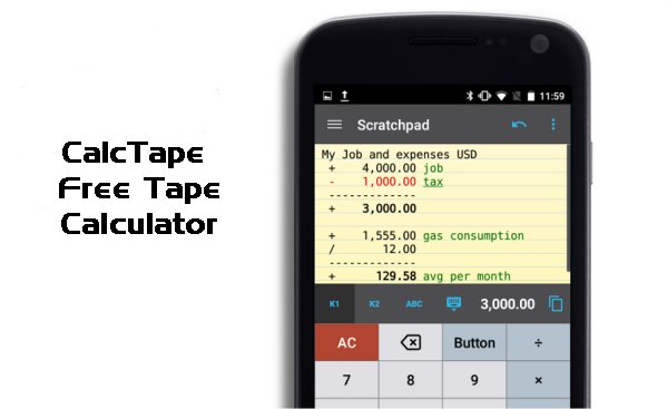 calctape documentation