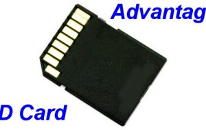Advantages of using a SD card